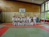 Die Judoabteilung im Juni 2001.