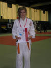 Bronzegewinnerin 2007 bei der HEM U14w in Nied: Marie Dinkel.