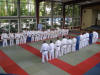 Eine stattliche Zahl von Judoka kam zum Training.