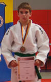 Bronze-Gewinner der HEM U13 -43 kg 2012: Juri Kapanizki.