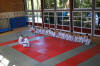 Start des Judocamps bei tropischen Temperaturen.