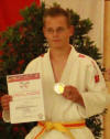 Hessischer Vize-Kyu-Meister U14m 2012 -55 kg: Alexander Zimmermann.