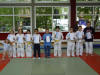 Gruppenbild der teilnehmende Gladenbacher Judokas
